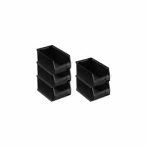 SparSet 5 x Leitfähige Sichtlagerbox 3.0 HxBxT 12