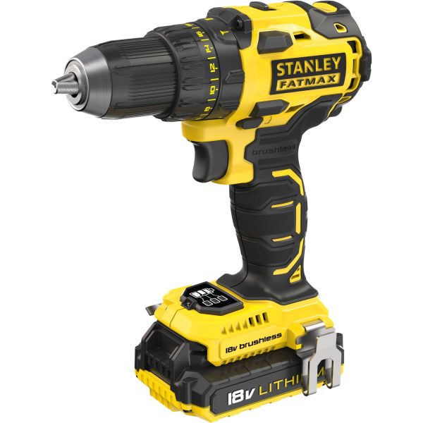 Stanley FatMax 18 V Akku-Bohrschrauber FMC607D2 inkl. 2 Ah Akkus mit Koffer