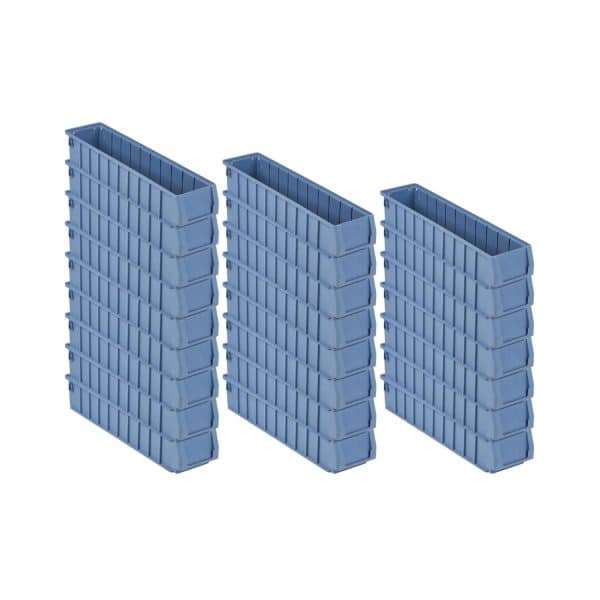 SuperSparSet 24 x Regalkasten 500 SN Mit Etikett und Schutzhaube HxBxT 9 x 11