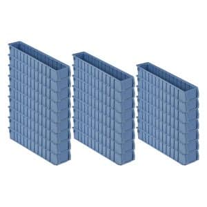 SuperSparSet 24 x Regalkasten 600 SN Mit Etikett und Schutzhaube HxBxT 9 x 11