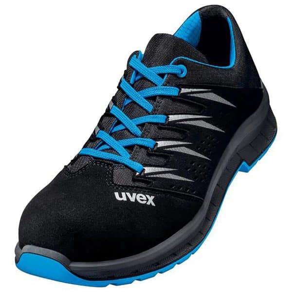Uvex Halbschuh 2 Trend S1P Gr. 44 Schwarz-Blau