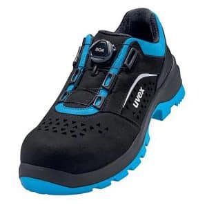 Uvex Halbschuh 2 Xenova S1P Boa Gr. 43 Schwarz-Blau