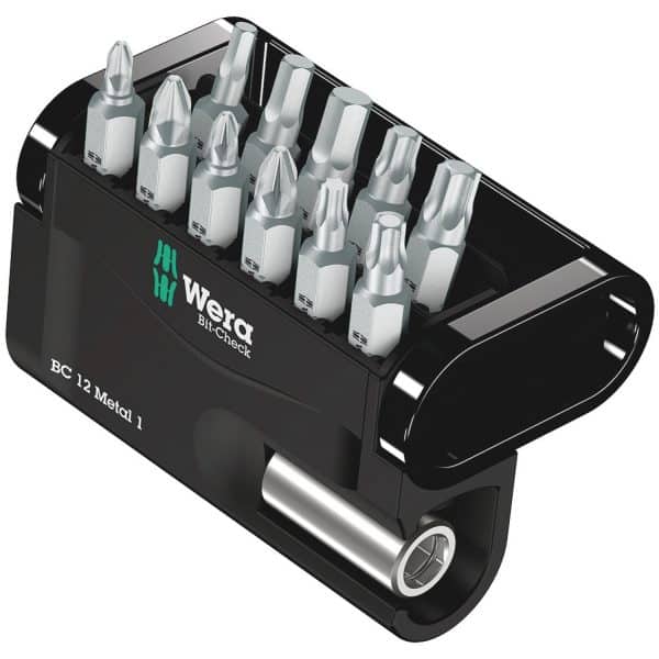 Wera Bit-Check Metall 12-teilig