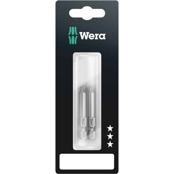 Wera Bit-Set TX25 x 50 mm 867/4 Z 2 Stück