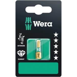 Wera Bit TX10 x 25 mm Diamantbeschichtet 867/1 Bi-Torsionszone