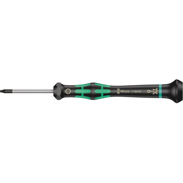 Wera TX-Schraubendreher für Elektronik und Feinmechanik 2067 Micro TX 6 x 40 mm