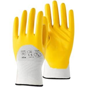 Workpower Nitril Ultralite 131 Gelb-Beige Gr. 9