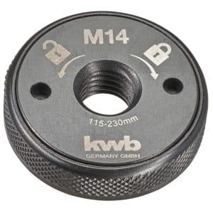 kwb Schnellspannmutter für Winkelschleifer M14
