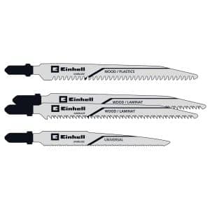 kwb by Einhell Stich-Sägeblatt-Set 4-tlg. Ho/Met Akku