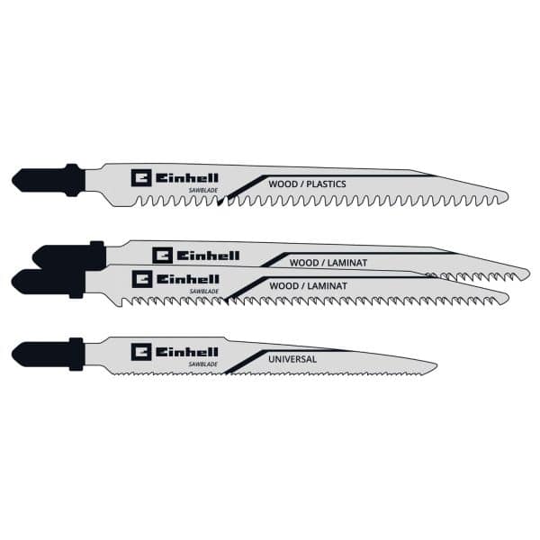 kwb by Einhell Stich-Sägeblatt-Set 4-tlg. Ho/Met Akku