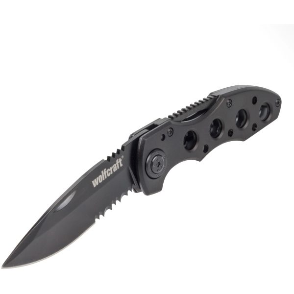 wolfcraft Freizeitmesser mit klappbarer